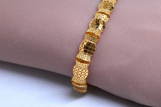 21K Gold Classical Design Bracelet