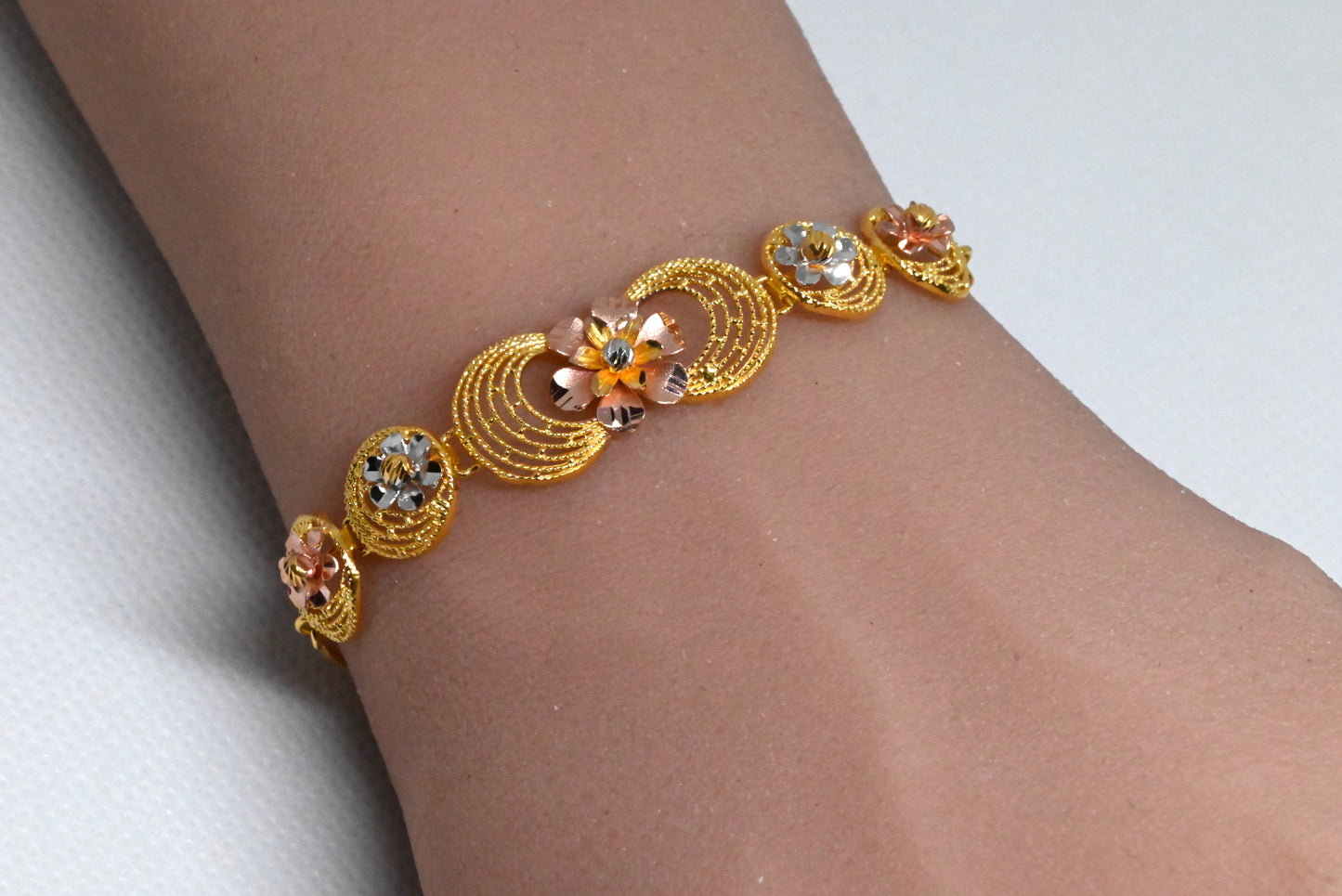 21K Bracelet Style #6BR21