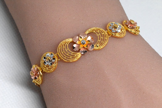 21K Bracelet Style #6BR21