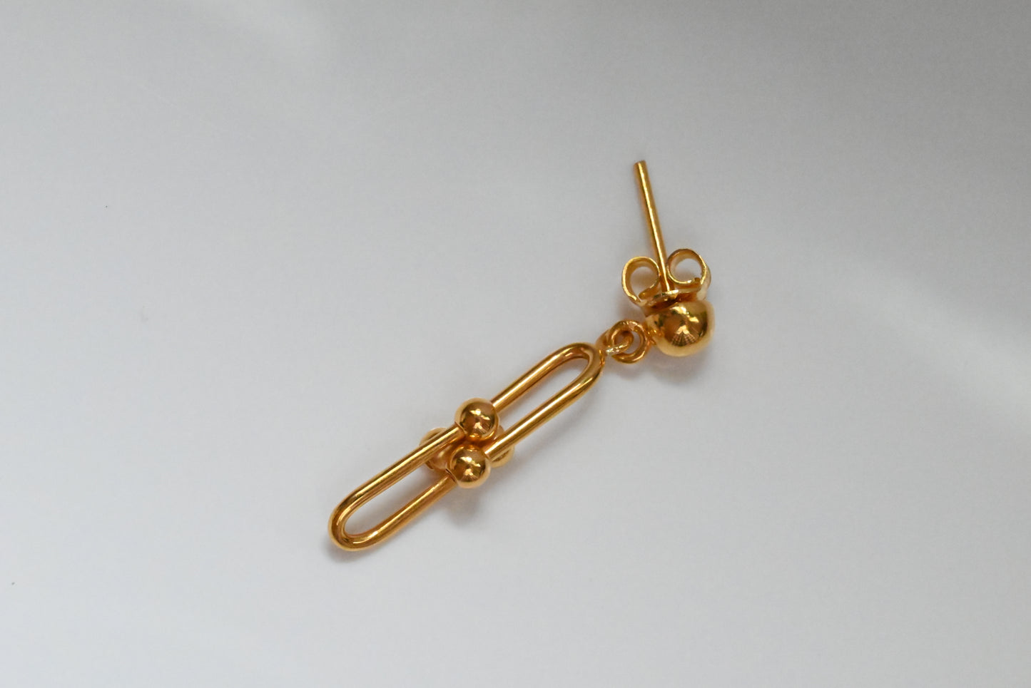 21k Dangling Gold Earrings